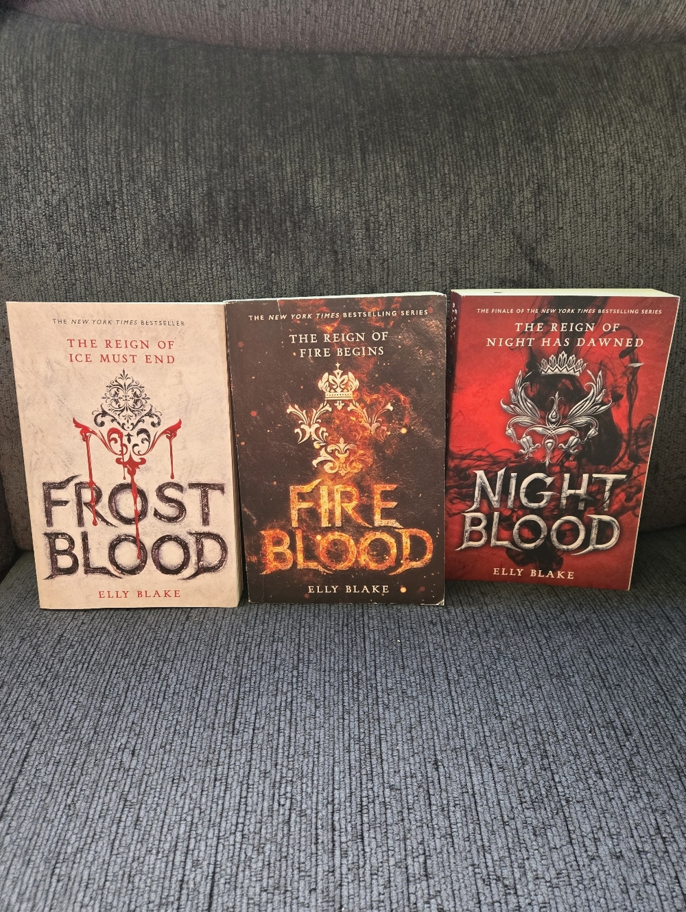 Frost Blood, Fire Blood, Night Blood - Elly Blake (Set of 3)